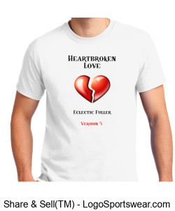 Heartbroken Love (Single) - T-Shirt Design Zoom